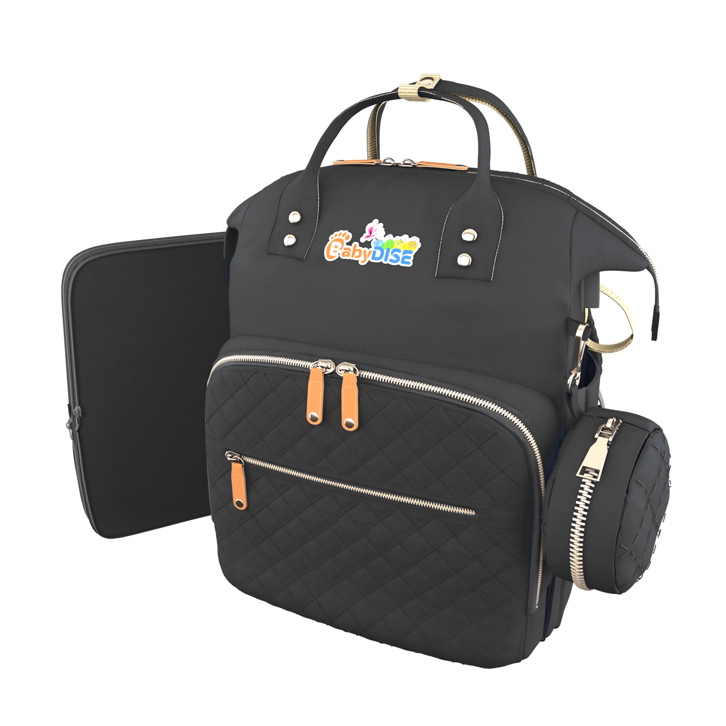 Sac à langer noir